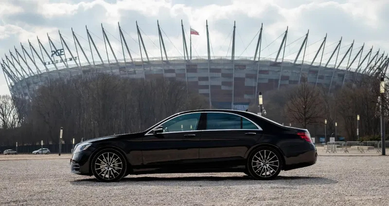 samochody osobowe Mercedes-Benz Klasa S cena 240500 przebieg: 166000, rok produkcji 2017 z Bielsk Podlaski